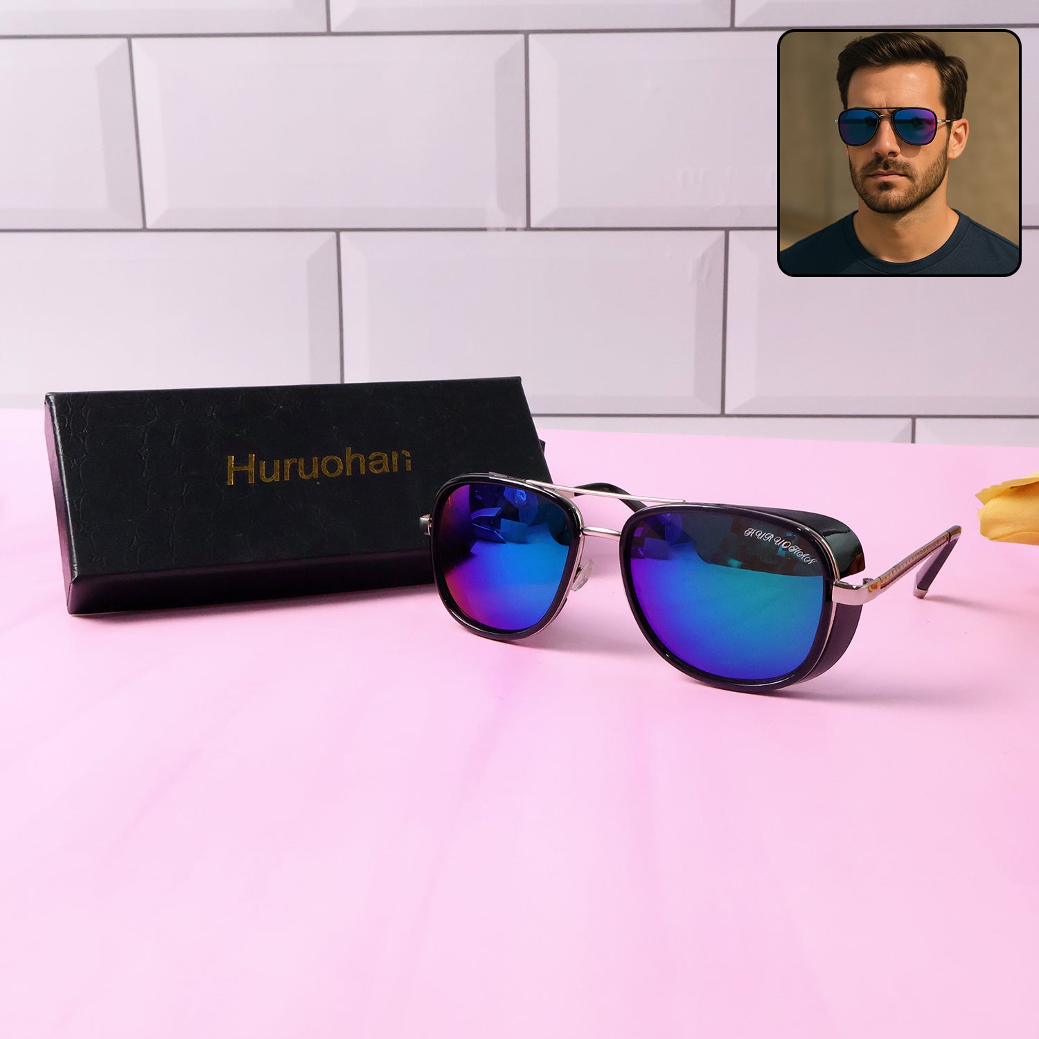 Stylish Polarized Aviator Sunglasses (1 Pc) Stylish Polarized Aviator Sunglasses (1 Pc)